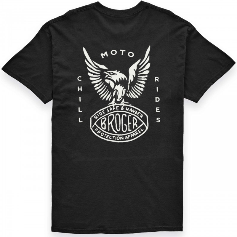 T-SHIRT BROGER EAGLE BLACK