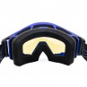 GOGLE IMX SAND BLUE MATT/BLACK - SZYBA BLUE IRIDIUM + CLEAR (2 SZYBY W ZESTAWIE)