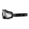 GOGLE IMX DUST GRAPHIC GREY GLOSS/BLACK - SZYBA DARK SMOKE + CLEAR (2 SZYBY W ZESTAWIE)