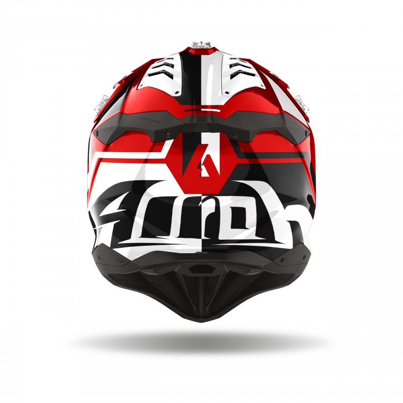 KASK AIROH AVIATOR 3 LEAGUE RED GLOSS