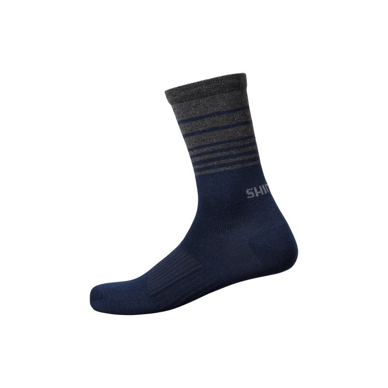 Skarpetki Wool Wysokie Navy L-XL (size 45-48)