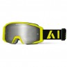 GOGLE AIROH BLAST XR1 YELLOW MATT - SZYBA SILVER MIRRORED (1 SZYBA W ZESTAWIE)