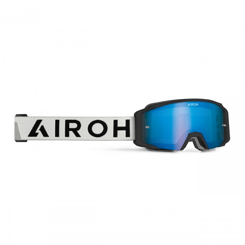 GOGLE AIROH BLAST XR1 BLACK MATT - SZYBA BLUE MIRRORED (1 SZYBA W ZESTAWIE)