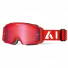 GOGLE AIROH BLAST XR1 RED MATT - SZYBA BLUE MIRRORED (1 SZYBA W ZESTAWIE)