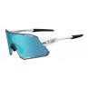 Okulary TIFOSI RAIL RACE CLARION matte white (2szkła Clarion Blue 14,7% transmisja światła, 95,6% Clear) (LIMITED EDITION) (NEW)