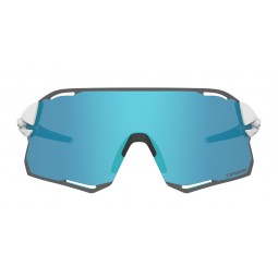 Okulary TIFOSI RAIL RACE CLARION matte white (2szkła Clarion Blue 14,7% transmisja światła, 95,6% Clear) (LIMITED EDITION) (NEW)