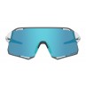 Okulary TIFOSI RAIL RACE CLARION matte white (2szkła Clarion Blue 14,7% transmisja światła, 95,6% Clear) (LIMITED EDITION) (NEW)