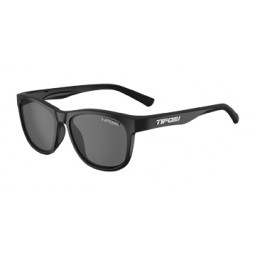 Okulary TIFOSI SWANK POLARIZED satin black (1 szkło Smoke 15,4% transmisja światła) (NEW)