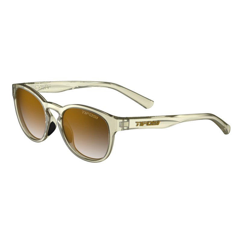 Okulary TIFOSI SVAGO crystal champagne (1 szkło Brown Gradient 14,2% transmisja światła) (NEW)
