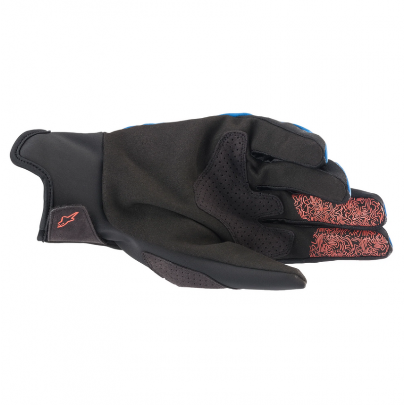 RĘKAWICE ALPINESTARS DENALI 2 MID BLUE/BLACK/FLUO CORAL