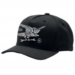 CZAPKA Z DASZKIEM BROGER SNAPBACK EAGLE BLACK