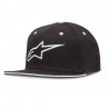 CZAPKA Z DASZKIEM ALPINESTARS AGELESS FLAT BLACK/WHITE