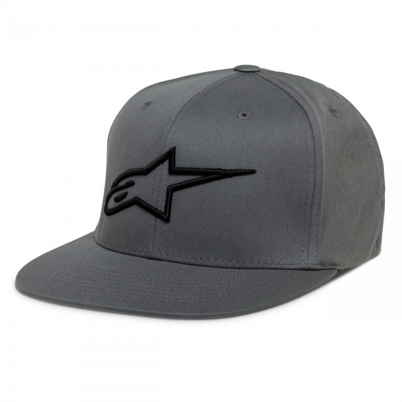 CZAPKA Z DASZKIEM ALPINESTARS AGELESS FLAT CHARCOAL/BLACK