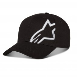 CZAPKA Z DASZKIEM ALPINESTARS CORP SNAP 2 BLACK/WHITE