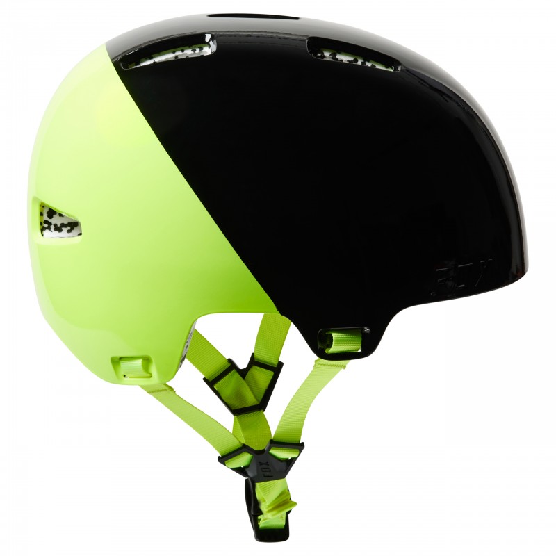 KASK ROWEROWY FOX JUNIOR FLIGHT PRO RUNN BLACK/YELLOW