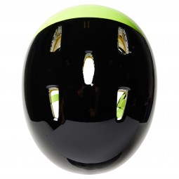 KASK ROWEROWY FOX JUNIOR FLIGHT PRO RUNN BLACK/YELLOW