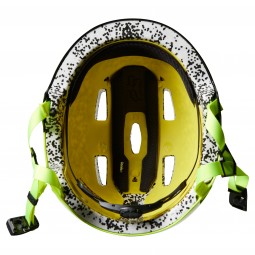 KASK ROWEROWY FOX JUNIOR FLIGHT PRO RUNN BLACK/YELLOW