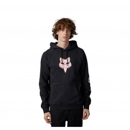 BLUZA Z KAPTUREM FOX RYVR RAGLAN BLACK