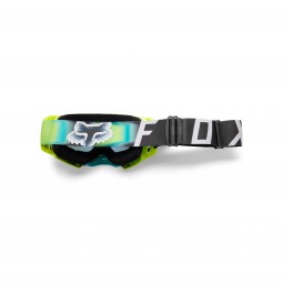 GOGLE FOX AIRSPACE HORYZN FLUORESCENT YELLOW - SZYBA GREY MIRROR + CLEAR (2 SZYBY W ZESTAWIE)