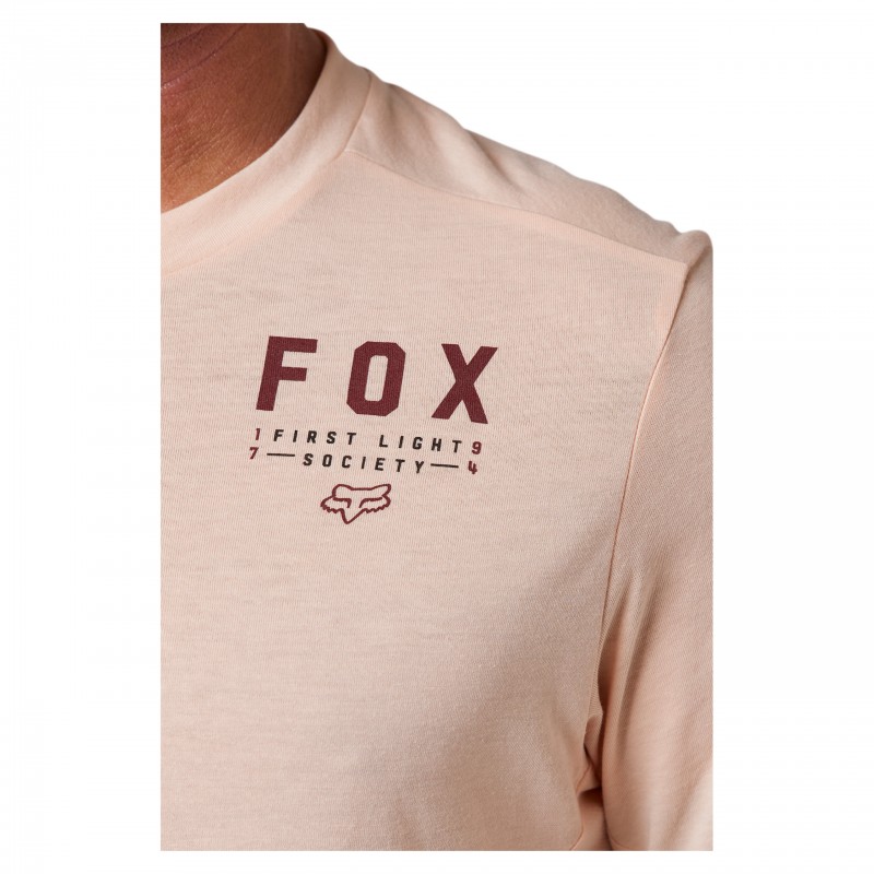 KOSZULKA ROWEROWA FOX RANGER DR CRYS LIGHT PINK