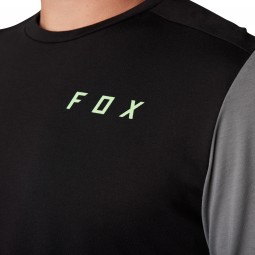 KOSZULKA ROWEROWA FOX RANGER DR RACE BLACK