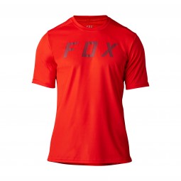KOSZULKA ROWEROWA FOX RANGER MOTH RACE FLUORESCENT RED