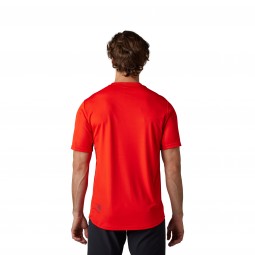 KOSZULKA ROWEROWA FOX RANGER MOTH RACE FLUORESCENT RED