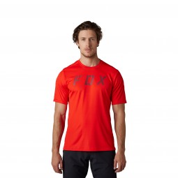 KOSZULKA ROWEROWA FOX RANGER MOTH RACE FLUORESCENT RED