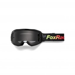 GOGLE FOX JUNIOR MAIN STATK BLACK/RED - SZYBA RED MIRROR (1 SZYBA W ZESTAWIE)