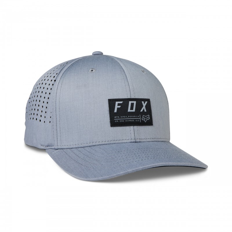 CZAPKA Z DASZKIEM FOX NON STOP TECH FLEXFIT STEEL GREY