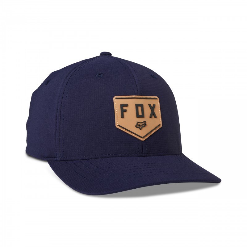 CZAPKA Z DASZKIEM FOX SHIELD TECH FLEXFIT NAVY