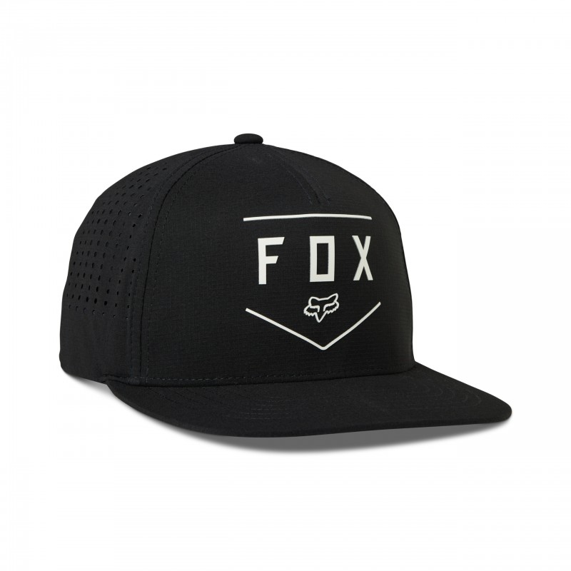 CZAPKA Z DASZKIEM FOX SHIELD TECH SNAPBACK BLACK