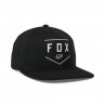 CZAPKA Z DASZKIEM FOX SHIELD TECH SNAPBACK BLACK