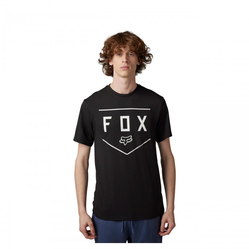 T-SHIRT FOX SHIELD TECH BLACK
