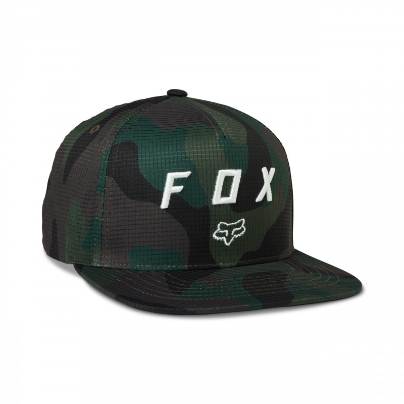 CZAPKA Z DASZKIEM FOX VZNS CAMO TECH SNAPBACK GREEN CAMO