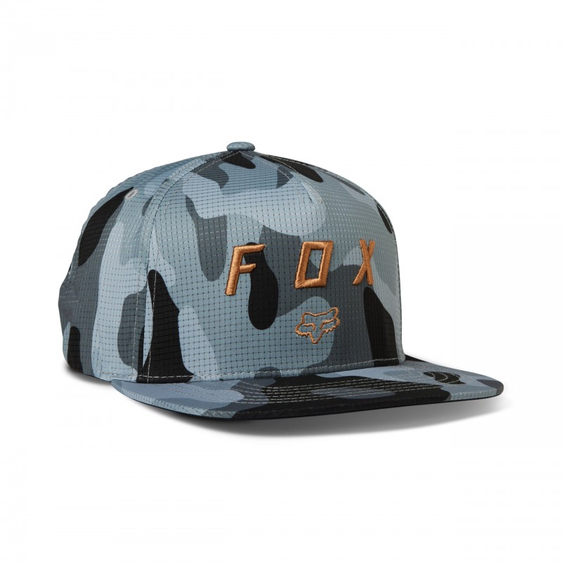 CZAPKA Z DASZKIEM FOX VZNS CAMO TECH SNAPBACK BLACK CAMO