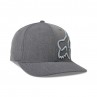 CZAPKA Z DASZKIEM FOX CLOUDED FLEXFIT 2.0 HEATHER BLACK