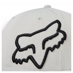 CZAPKA Z DASZKIEM FOX CLOUDED FLEXFIT 2.0 LIGHT HEATHER GREY