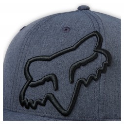 CZAPKA Z DASZKIEM FOX CLOUDED FLEXFIT 2.0 HEATHER DEEP COBALT