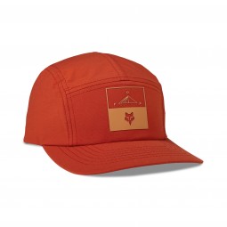 CZAPKA Z DASZKIEM FOX SUMMIT CAMPER 5 PANEL SCARLET