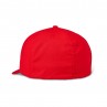 CZAPKA Z DASZKIEM FOX TRANSPOSITION FLEXFIT LIGHT GREY/RED