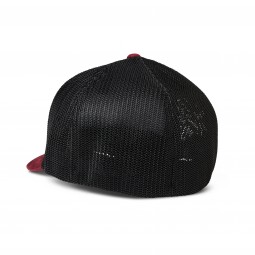 CZAPKA Z DASZKIEM FOX TURNOUTS MESH FLEXFIT SCARLET