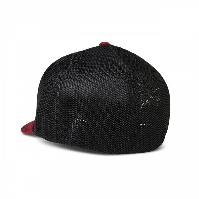 CZAPKA Z DASZKIEM FOX TURNOUTS MESH FLEXFIT SCARLET
