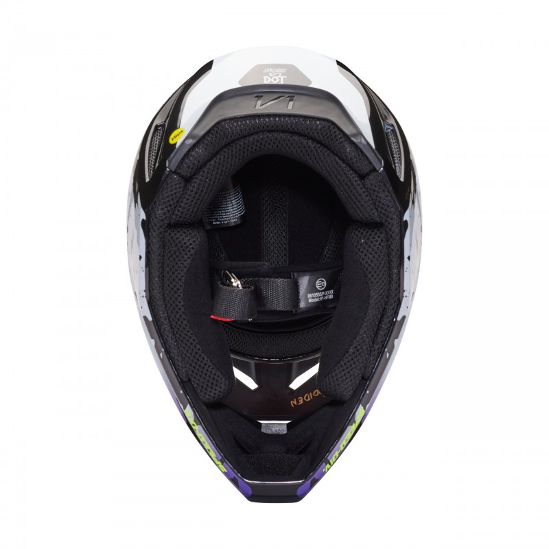 KASK FOX V1 MORPHIC BLACK/WHITE