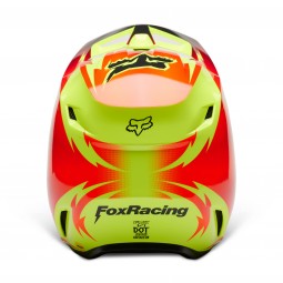 KASK FOX V1 STATK RED/YELLOW