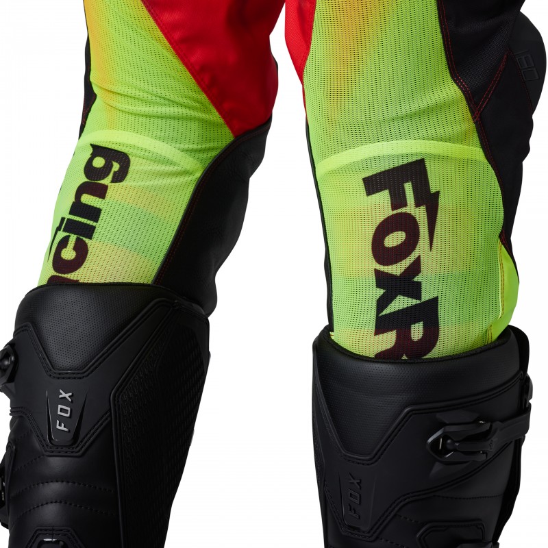 SPODNIE FOX 180 STATK FLUORESCENT RED