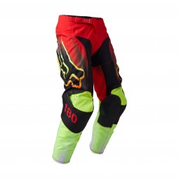 SPODNIE FOX JUNIOR 180 STATK FLUORESCENT RED
