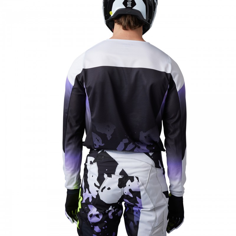 BLUZA FOX 180 MORPHIC BLACK/WHITE