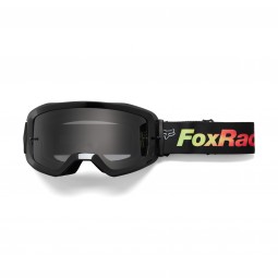 GOGLE FOX MAIN STATK BLACK/RED - SZYBA SMOKE (1 SZYBA W ZESTAWIE)