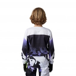 BLUZA FOX JUNIOR 180 MORPHIC BLACK/WHITE